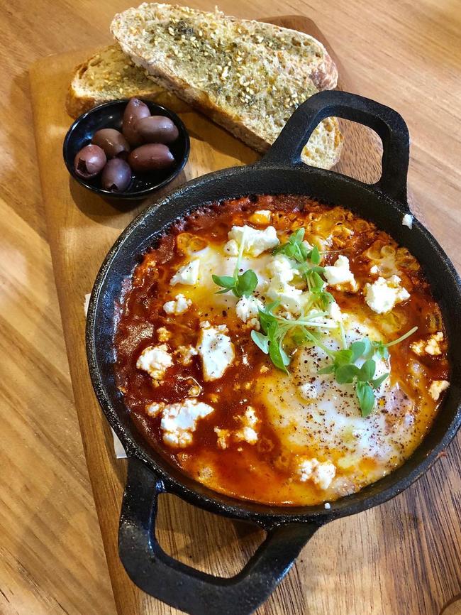 Shakshuka at The Grumpy Baker. Picture: Instagram