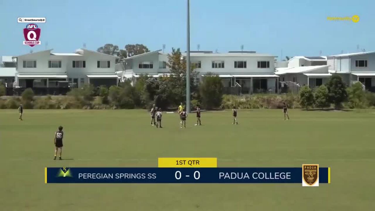 Replay: Peregian Springs SS v Padua College (Primary Male 3rd-Place PO)  - 2024 AFLQ Schools Cup State Finals Day 2