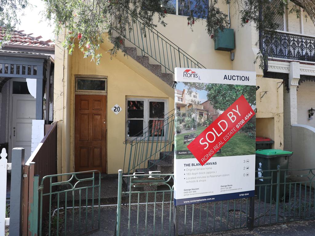 Buying and selling their inner West property when the market was on the up cost the couple $350,000. Picture: Christian Gilles/NCA NewsWire