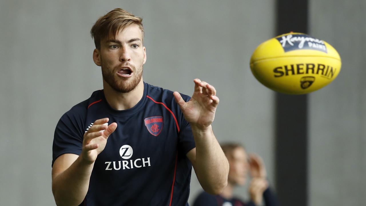 Jack Viney is out for a fortnight. Photo: Dylan Burns/AFL Photos via Getty Images.