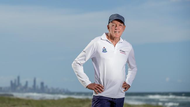 Gold Coast chief lifeguard Warren Young. Picture: Jerad Williams