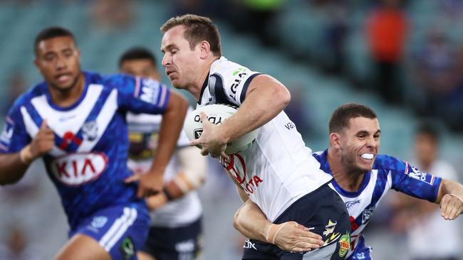 North Queensland’s last tackle options were poor. Photo by Matt King/Getty Images.