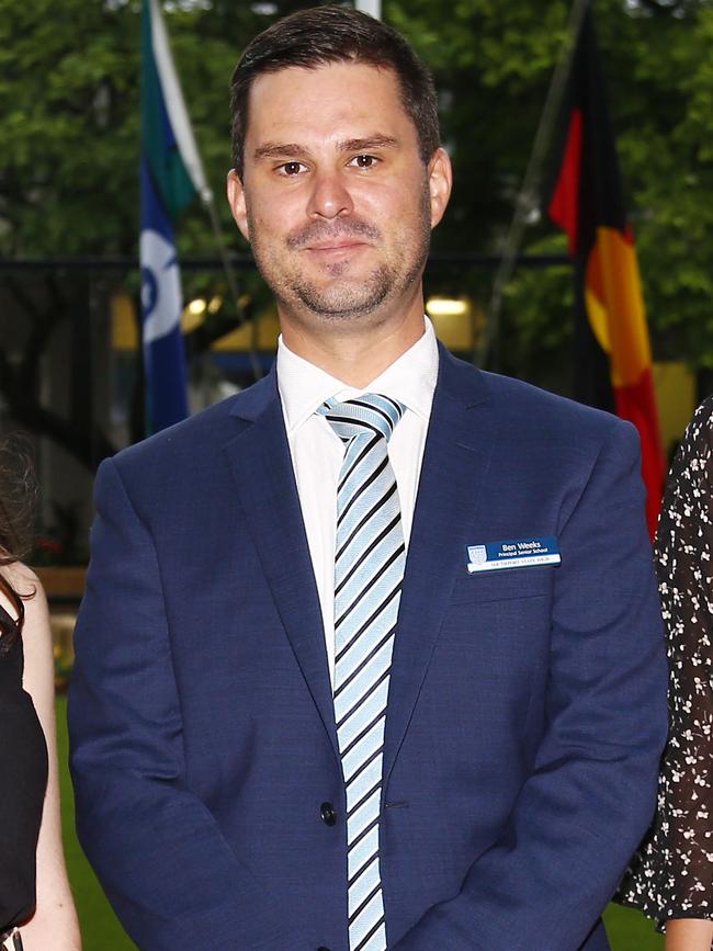 Southport State High School senior school Principal Ben Weeks. Picture: Tertius Pickard