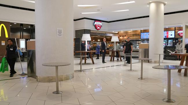 A man was killed during a food fight at a food court in Crown casino.