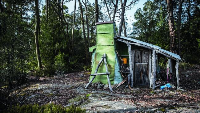 Reg Hall Hut on Halls Island. Picture: Chris Crerar