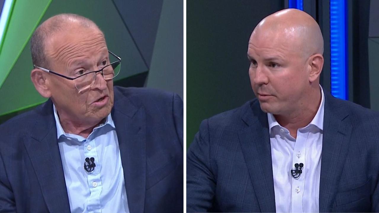 Phil Rothfield and James Hooper went head to head. Photo: Fox Sports