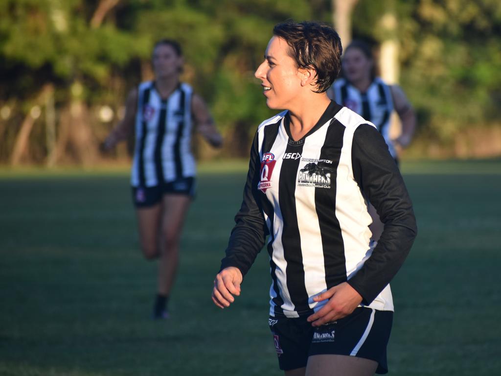 AFL Capricornia senior women, Round 1, Rockhampton Panthers versus Gladstone Suns, at Rockhampton Cricket Grounds on April 13, 2024.