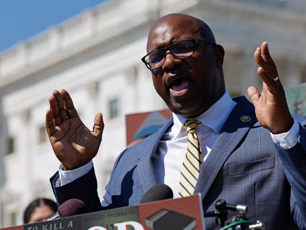 Jamaal Bowman allegedly tried to delay the vote. Picture: Getty Images via AFP