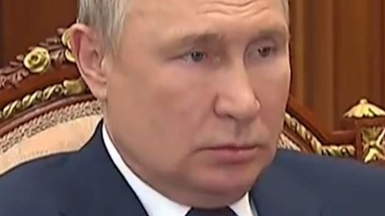 Vladimir Putin Health Video Shows Russian Leader Spluttering Through