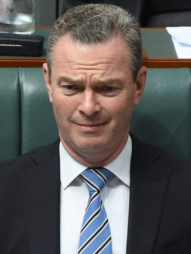 Minister for Industry and SA federal MP Christopher Pyne would struggle to hold on to his seat if an election were held now, a poll shows.