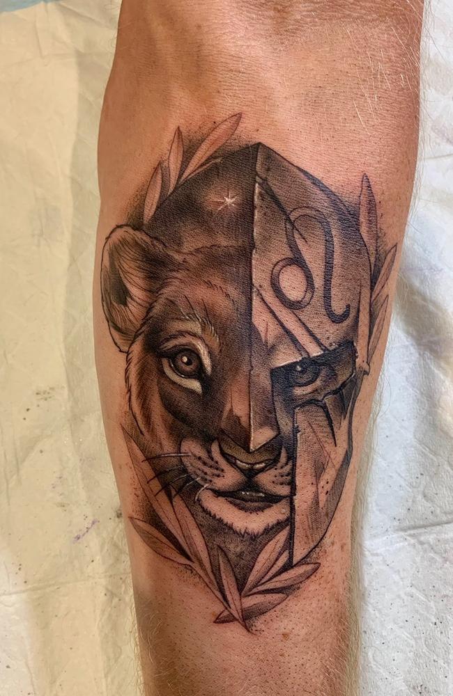 The warrior tattoo that helps keep Rory connected to Leo each day.