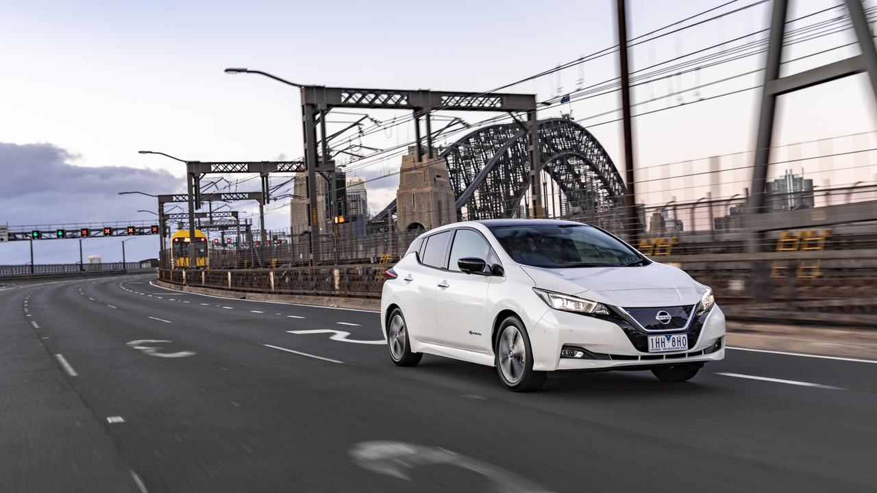 Questions have been raised following the announcement of Queensland’s $3000 electric vehicle subsidy. Picture: Nissan Australia