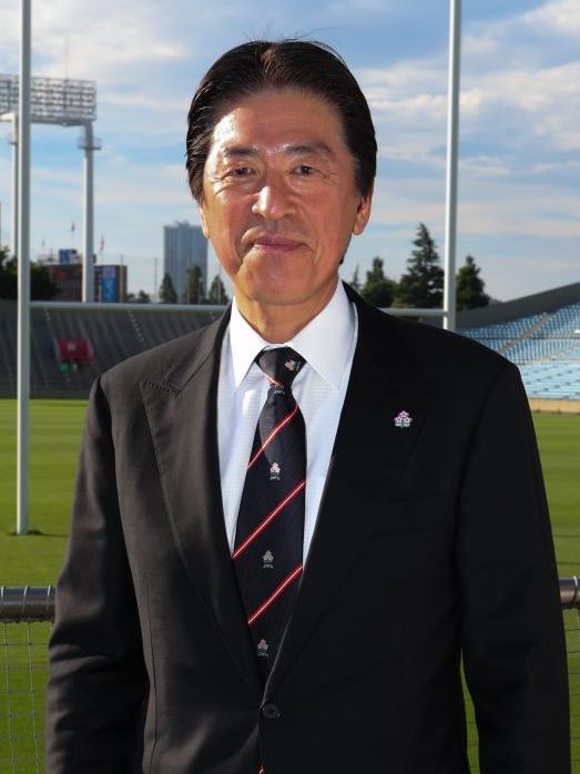 Japanese Rugby Football Union president Masato Tsuchida. Photo by JRFU.