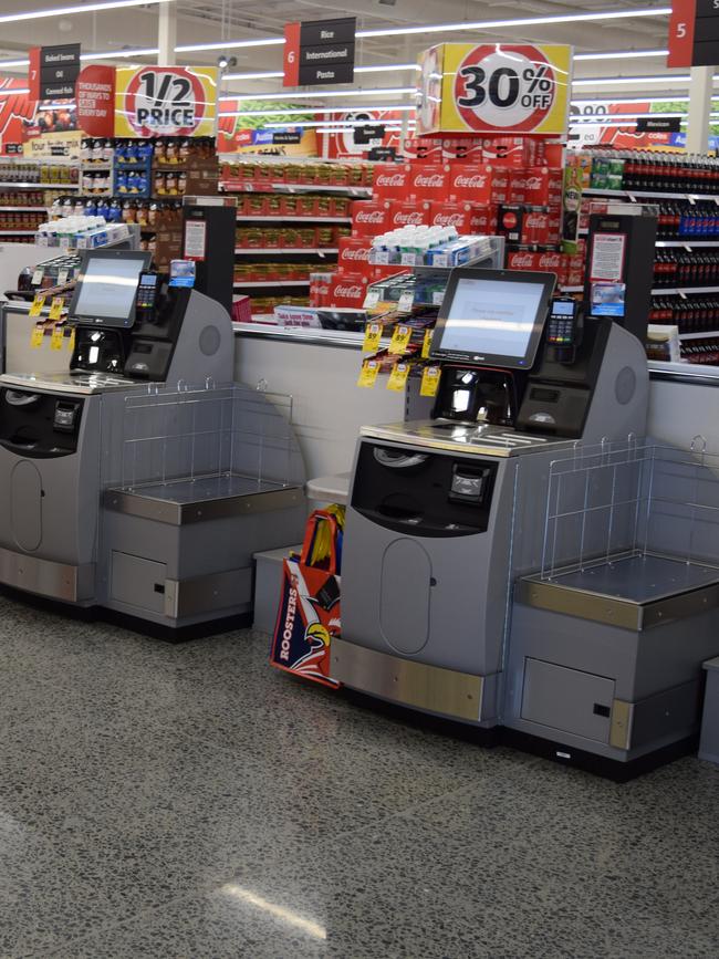 The number of self-service checkouts have been increasing.