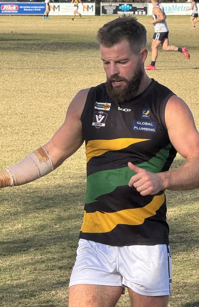Sam Geurts has stepped up as Dromana's acting captain. Picture: Simon McEvoy