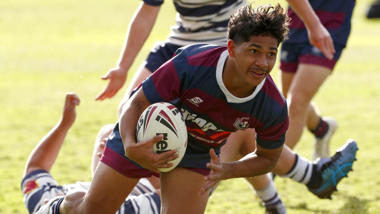 Ceasar Yeatman of Ipswich SHS. Picture: Tertius Pickard