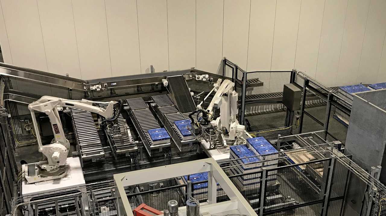 Inside Nolan Meats new state of the art processing plant. Picture: Tom Daunt
