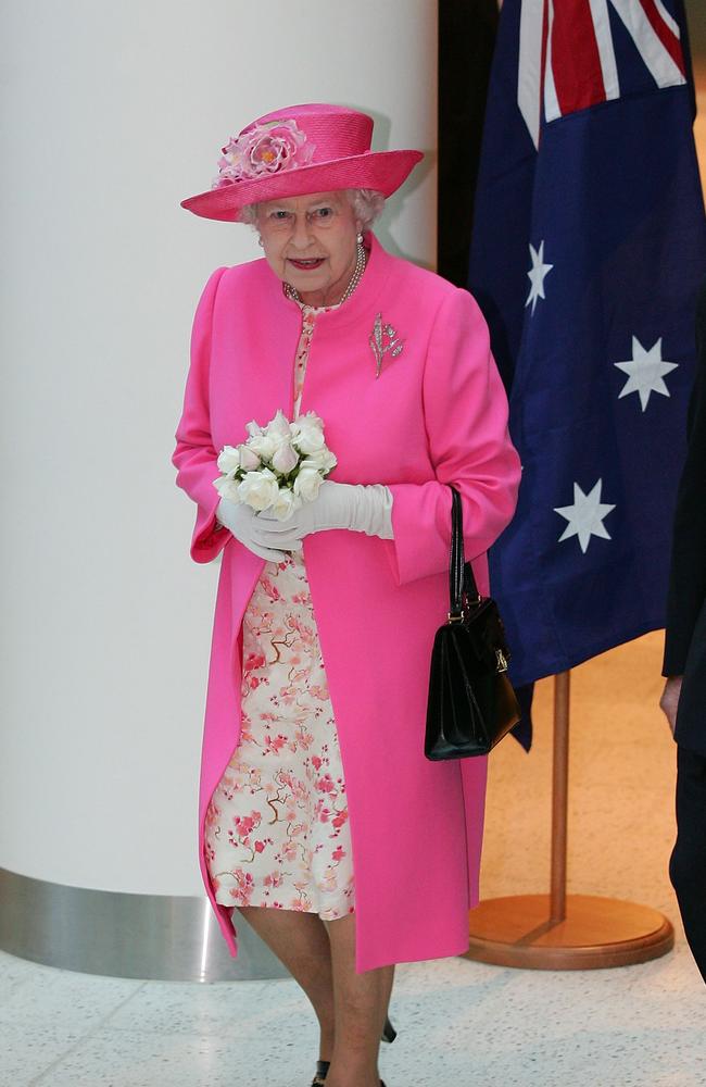 Queen Elizabeth visited the Royal Children’s Hospital in Melbourne in 2011. Picture: Getty Images