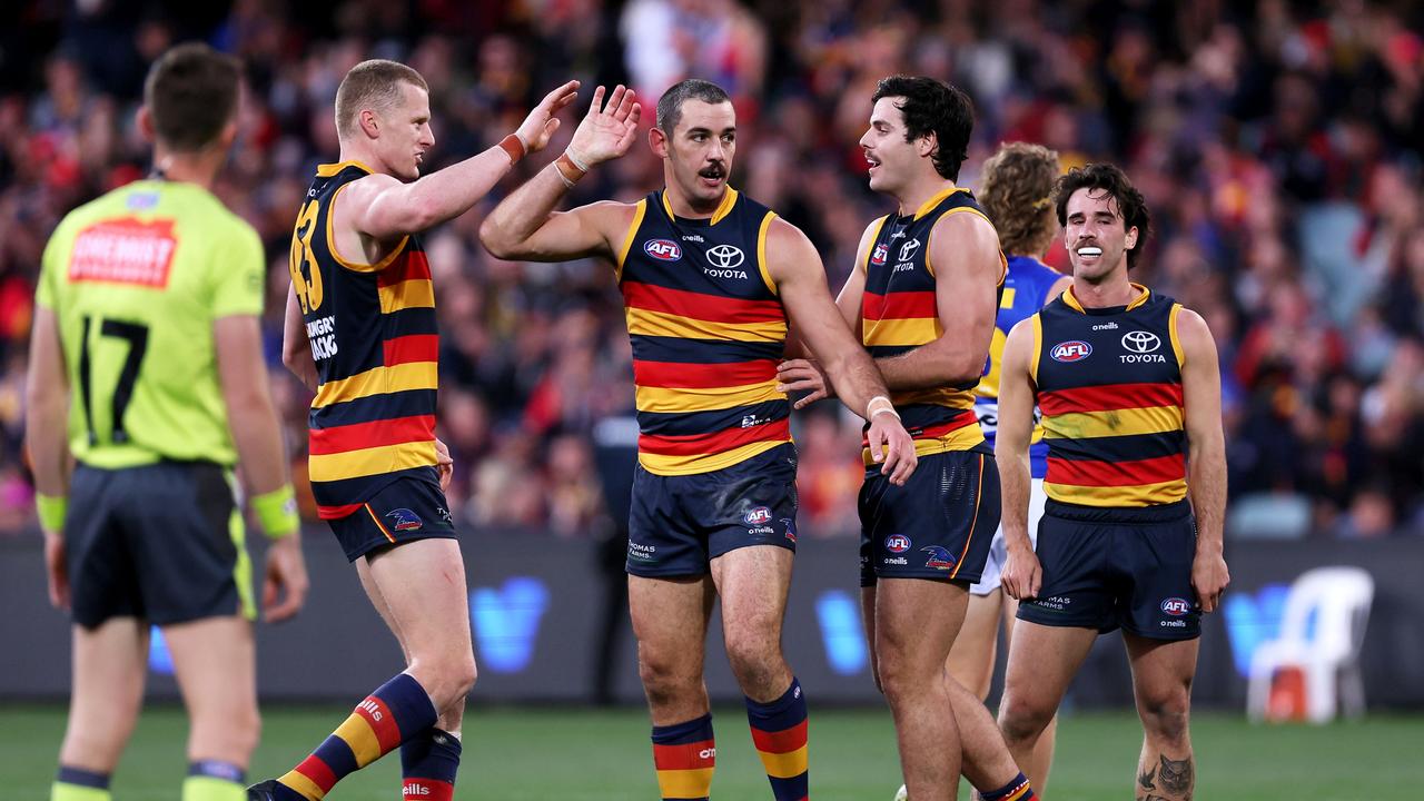 Tex was on fire. (Photo by James Elsby/AFL Photos via Getty Images)