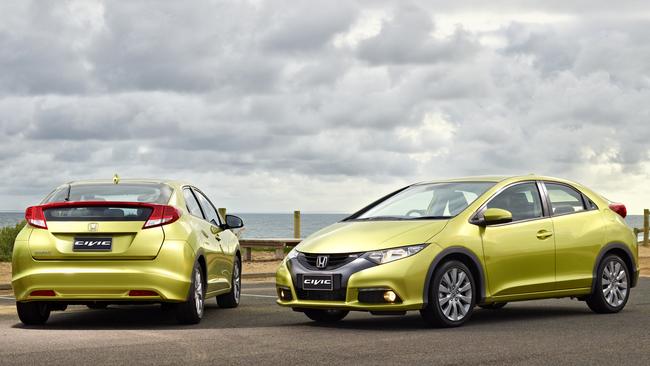 Solid all-rounder: Honda’s 2012 Civic hatchback.