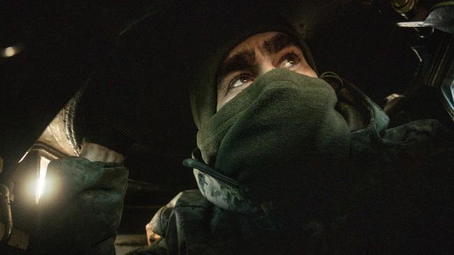 A Ukrainian soldier keeps a lookout from inside a M109 self-propelled howitzer during fighting around Vuhledar. Picture: Chris McGrath/Getty Images/The Times