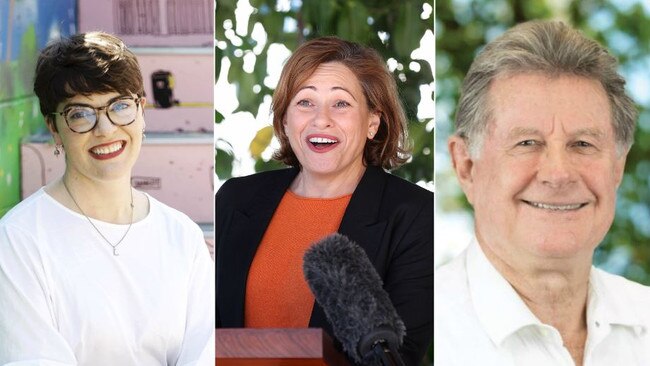 South Brisbane candidates Amy MacMahon (Greens), Jackie Trad (Labor) and Clem Grehan (LNP) will go head to head in a debate to be livestreamed here from noon.