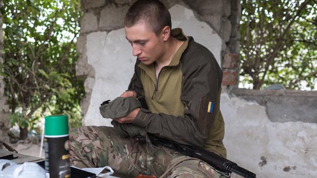 Wilson’s photos are an enduring record of the conflict ripping apart Ukraine. Picture: Supplied