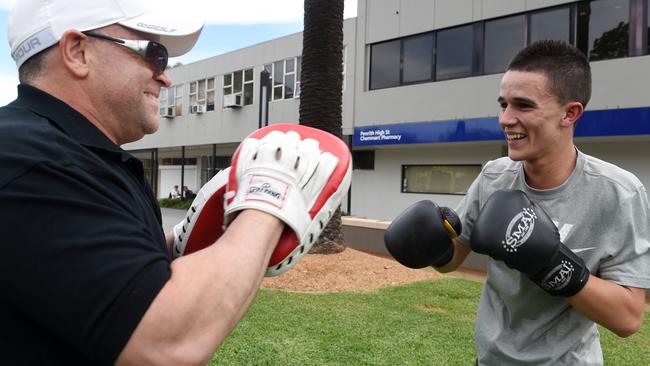 Wade Sciberras of Emu Plains is going to the WKF Amateur World Kickboxing Championships. (Matt Sullivan)