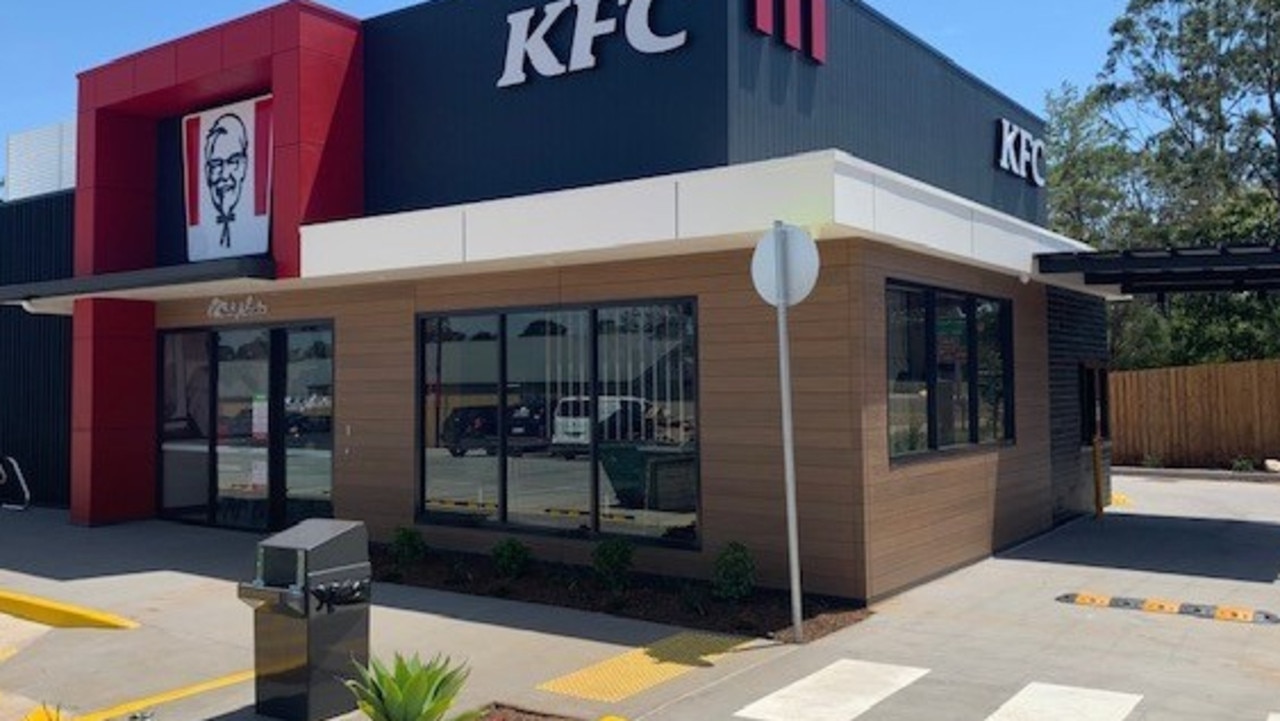 The new FKC restaurant in Highfields, which is based along the New England Highway.