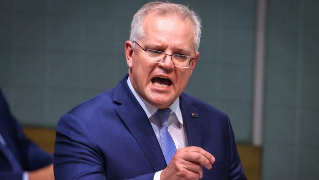 Prime Minister Scott Morrison will present a national COVID-19 hotspot plan at Friday’s National Cabinet meeting. Picture: David Gray/Getty Images