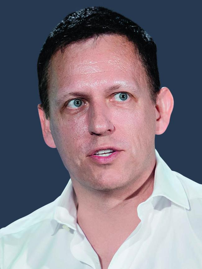 Peter Thiel. Picture: Noah Berger/Bloomberg via Getty Images