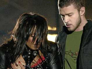 Wardrobe malfunctions just don't mean the same things these days as what they used to in 2004 - the day Janet Jackson (pictured with Justin Timberlake) bared her chest during the Super Bowl halftime show in Houston. Picture: DAVID PHILLIP