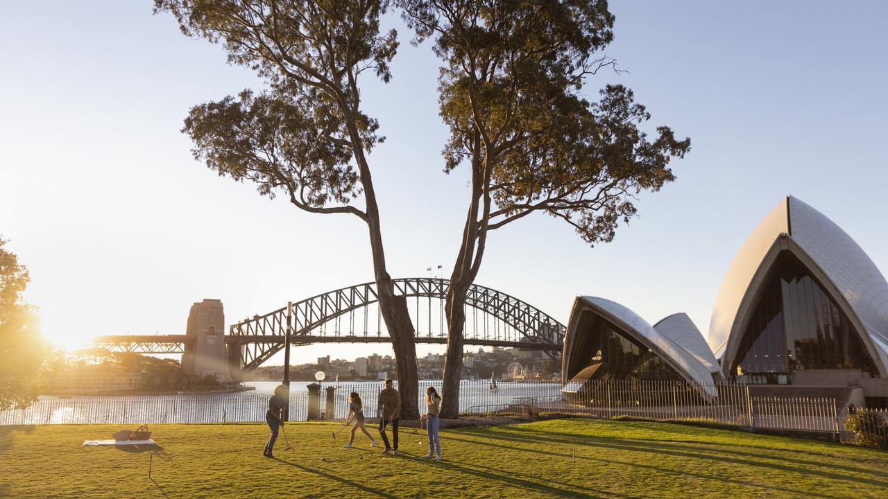 The Royal Botanic Garden, Sydney.