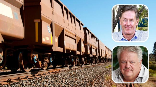 Logan mayor Darren Power says he did not want to raise the issue of the Inland Rail at the LGAQ forum. LGAQ chief Greg Hallam said the council missed the deadline anyway.