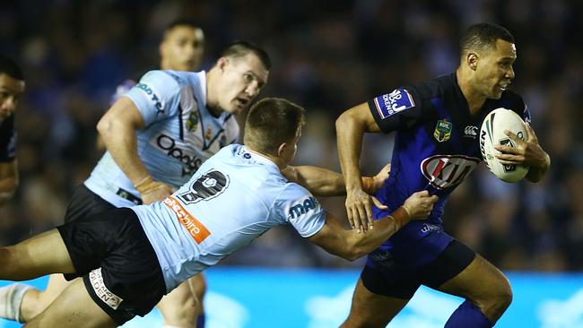 Moses Mbye and the Bulldogs can’t get their attack firing.