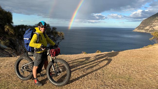 Ben Rea takes guests on a Maria Island Adventure on Tasmania’s East Coast. <br/>Picture: James Ricketson