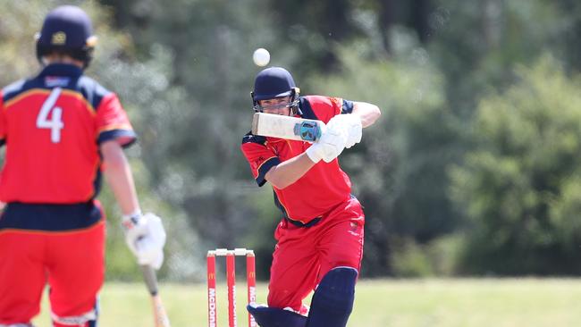 Harrison Dunn was outstanding with the bat for Central North. Picture: Sue Graham