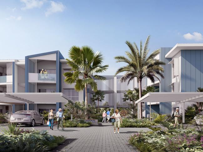 Renders for 490-home mega social and affordable housing project in Woree, Cairns.