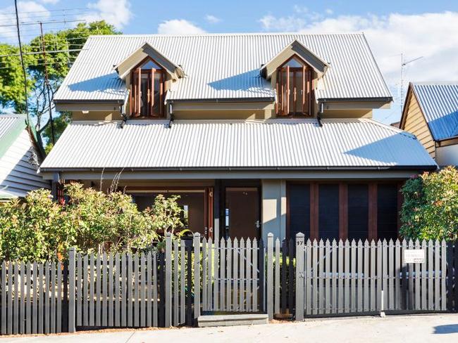 The home where brothers Albert and Mario Frisoli were found stabbed to death. Picture: Supplied