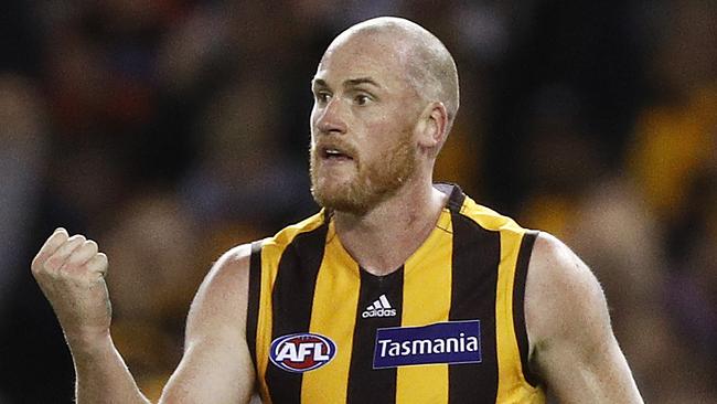 Jarryd Roughead was one of the best forwards this millennium. Picture: AAP Image/Daniel Pockett