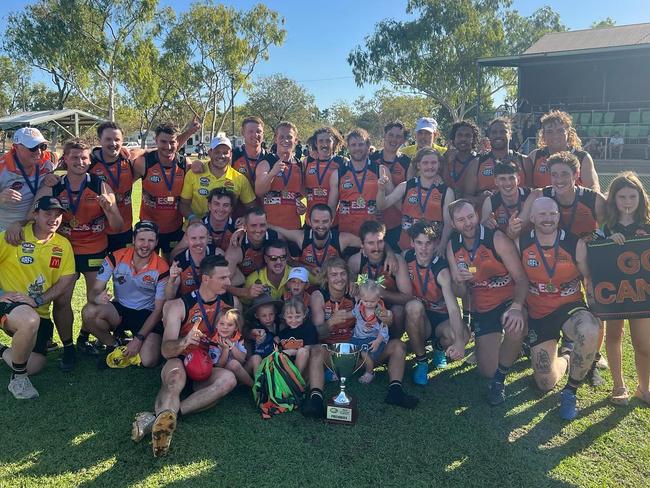 The Katherine Camels triumphed in the 2024 Big Rivers Football League final against Ngukurr.