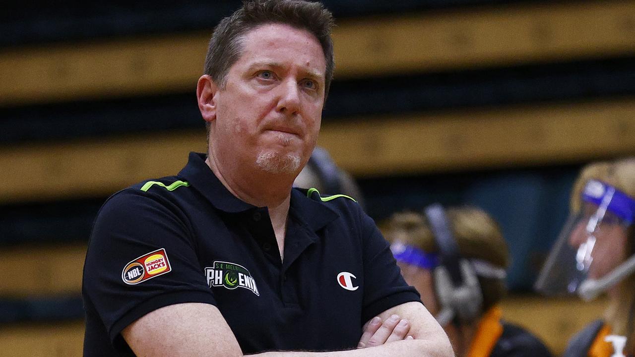 South East Melbourne Phoenix coach Simon Mitchell is no fan of Melbourne United. Picture: Getty Images