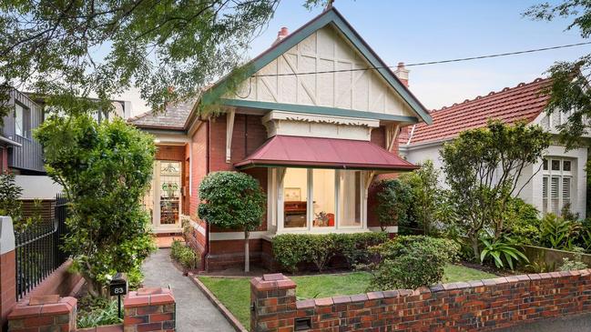 This double-fronted brick home on Harold Street, Middle Park, fetched $4.23m.