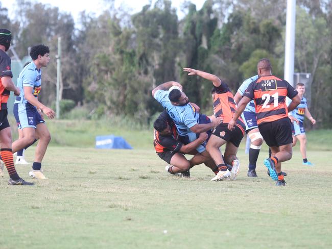 GCDRU round 2. Helensvale vs. Coomera. 1st Grade. 13 April 2024 Helensvale Picture by Richard Gosling