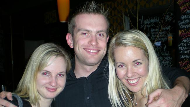 Sheree Cottam, Matt Strickland and Kellie Sinclair at Sugar nightclub’s 5th birthday party.