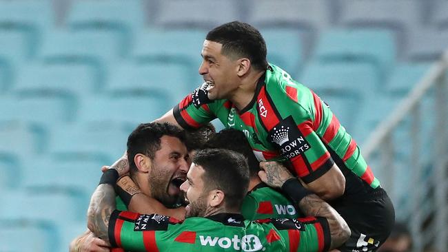 Fresh off one of the best wins in the club’s history, the Knights will be wary of Souths’ star five-eight Cody Walker. Picture: Getty Images.