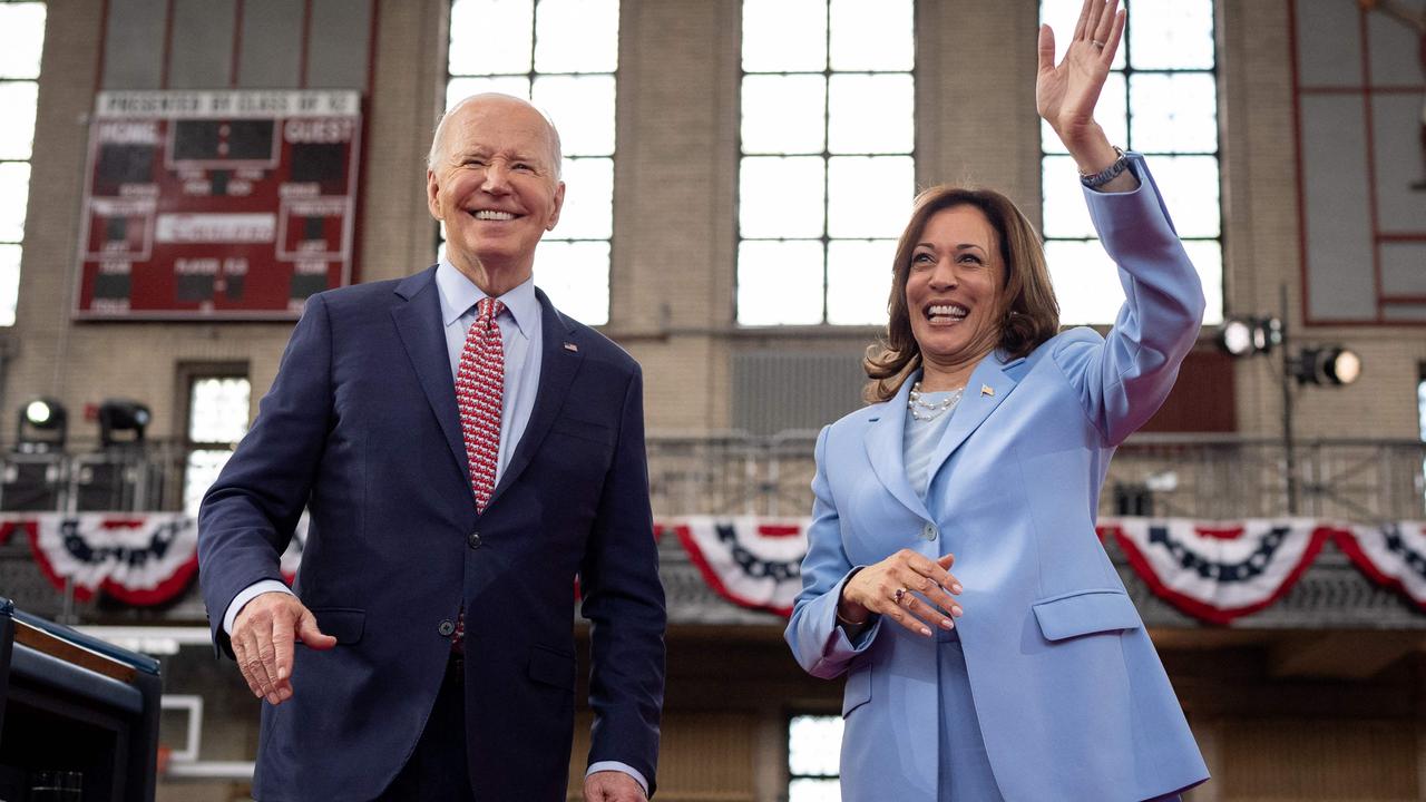 The Biden-Harris campaign welcomed the verdict. Picture: Andrew Harnik/Getty Images/AFP