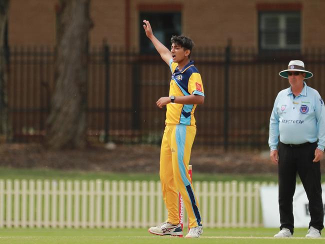 Fairfield-Liverpool’s Keyan Patel. Picture: Jeremy Ng