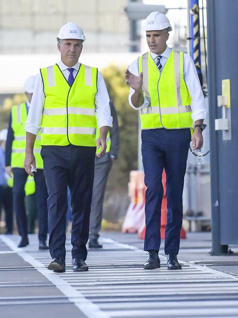 Speaking at The Advertiser’s Defending Australia forum, Mr Marles insisted Australian industry would “be at the forefront.” Pic RoyVPhotography