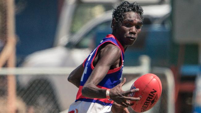 Gunbalanya V The Barracuda Bulldogs in a weekend of Music, Sport and Culture at the Barunga Festival. Picture Glenn Campbell